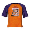 Dolce & Gabbana Orange Purple Graphic Print Short Sleeves T-shirt