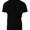 Dolce & Gabbana Black Crew Neck Short Sleeve T-shirt