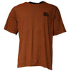 Dolce & Gabbana Brown DG Logo Cotton Crew Neck T-shirt