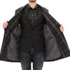 Dolce & Gabbana Gray Double Breasted Coat Jacket