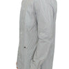 GF Ferre Gray Striped Cotton Casual Shirt