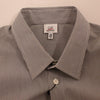 GF Ferre Gray Striped Cotton Casual Shirt