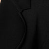 Dolce & Gabbana Black Viscose Single Breasted Blazer Jacket