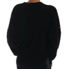 Dolce & Gabbana Fairy Tale Crystal Black Cashmere Sweater