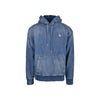 Diesel – Blauer Kapuzenpullover aus Baumwolle