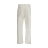 Agolde White Cotton Relaxed Fit Jeans