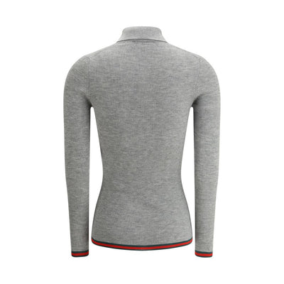 Gucci Gray Cashmere Top