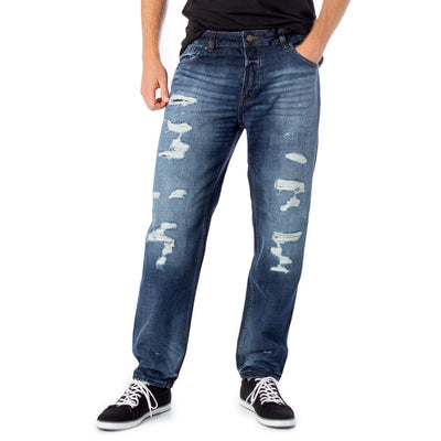 Only &amp; Sons Jeans aus blauer Baumwolle, schmal geschnitten