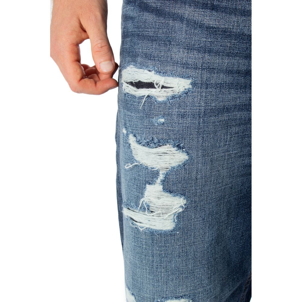 Only &amp; Sons Jeans aus blauer Baumwolle, schmal geschnitten