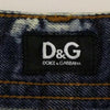 Dolce &amp; Gabbana – Blaue Jeansshorts aus gewaschener Baumwolle von D&amp;G