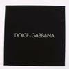 Dolce & Gabbana Brown Gold Raffia Leather Clasp Finder Chain Keyring