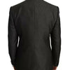 Dolce & Gabbana Gray MARTINI 2 Piece Vest Coat Blazer
