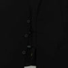 Dolce & Gabbana Black Wool Logo Waistcoat Vest