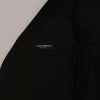 Dolce & Gabbana Black Wool Logo Waistcoat Vest
