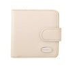 Dolce & Gabbana White Dauphine Leather Condom Case Holder Pocket Wallet