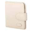 Dolce & Gabbana White Dauphine Leather Condom Case Holder Pocket Wallet