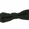 Dolce & Gabbana Gray Pattern Silk Adjustable Neck Bow Tie