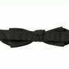Dolce & Gabbana Gray Pattern Silk Adjustable Neck Bow Tie