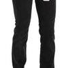 Dolce & Gabbana Black Slim Fit Cotton Jeans D&G Pants