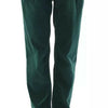 Dolce & Gabbana Green Cotton Corduroys SLIMMY Fit D&G Pants
