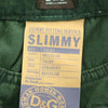 Dolce & Gabbana Green Cotton Corduroys SLIMMY Fit D&G Pants