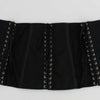 Dolce &amp; Gabbana – Schwarzer Stretch-Korsettgürtel mit Taillenriemen