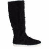 Dolce & Gabbana Black Xiangao Lamb Fur Leather Boots