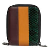 Dolce & Gabbana Multicolor Exotic Leather DG Bifold Card Holder Wallet