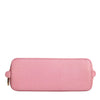 Dolce & Gabbana Pink Leather DG Logo Zip Around Hand Purse Pouch Wallet
