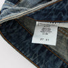 Cavalli – Blaue Jeans mit niedriger Taille aus Baumwolle