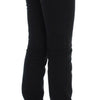Cavalli – Schwarze Slim-Skinny-Fit-Jeans aus Baumwollstretch