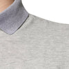 Polo gris à manches courtes et col pour homme Dolce &amp; Gabbana
