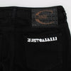 Cavalli – Schwarze Slim-Skinny-Fit-Jeans aus Baumwollstretch