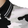 Polo à col camouflage multicolore Dolce &amp; Gabbana