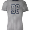 Dolce & Gabbana Gray Logo Print Cotton Crew Neck T-shirt