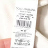 T-shirt sans manches à col rond en coton blanc cassé Dolce &amp; Gabbana