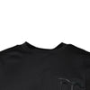 Dolce &amp; Gabbana – Schwarzes Baumwoll-T-Shirt mit Rundhalsausschnitt und DG-Logo-Print