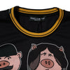 T-shirt ras du cou noir Dolce &amp; Gabbana Année du Cochon 2019