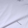 Balenciaga – Weißes Baumwoll-T-Shirt mit Rundhalsausschnitt und kurzen Ärmeln und Logo