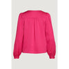 Vila Clothes Pink Polyester Blouse