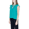 Rinascimento Green Polyester Blouse