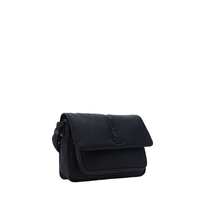 Saint Laurent Black Polyamide Shoulder Bag