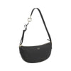 Ferragamo Black Calf Leather Bos Taurus Shoulder Bag