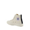 Comme des Garçons Play x Converse Weiße High-Top-Sneaker aus Gummi
