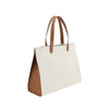 Balmain Beige Cotton Shoulder Bag