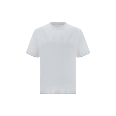 Brunello Cucinelli White Cotton T-Shirt