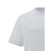 Brunello Cucinelli Weißes Baumwoll-T-Shirt