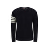 Thom Browne blaues Fleece-Sweatshirt