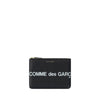 Comme Des Garçons Black Calf Leather Bos Taurus Wallet
