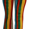 Dolce & Gabbana Multicolor Flared Riga Pittorica Pants